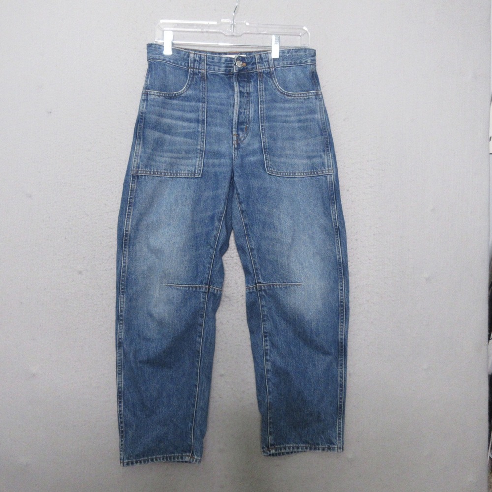 Madewell Relaxed Straight-Leg Jeans in Medium Blue Wash